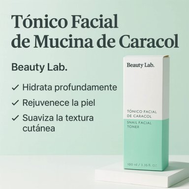 TÓNICO FACIAL BEAUTY LAB SNAIL TONER - 2