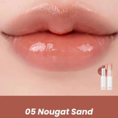 BÁLSAMO LABIAL ROM&ND GLASTING MELTING BALM 05 NOUGAT SAND - 2