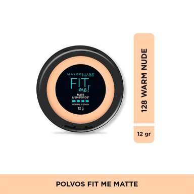 PACK MAYBELLINE BASE LÍQUIDA FIT ME 128 + POLVO COMPACTO FIT ME 128 - 4
