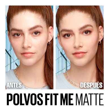 PACK MAYBELLINE BASE LÍQUIDA FIT ME 128 + POLVO COMPACTO FIT ME 128 - 6