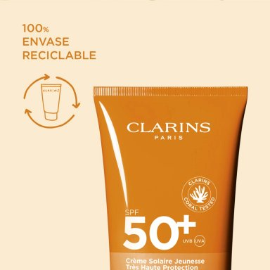 CLARINS CREMA SOLAR ANTIEDAD ALTA PROTECCIÓN SPF 50+ PARA EL CUERPO - 5