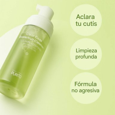 LIMPIADOR FACIAL PURITO SEOUL CLEAR CODE SUPERFRUIT CLEANSER 150 ML - 2