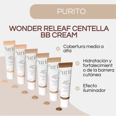 BB CREAM PURITO WONDER RELEAF CENTELLA BB CREAM #29 CARAMEL 30 ML - 2