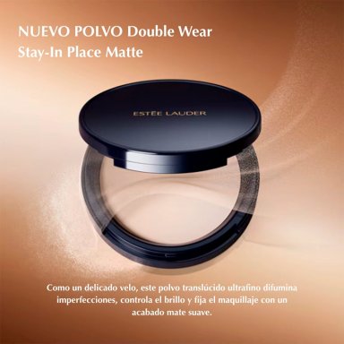 POLVO COMPACTO ESTÉE LAUDER DOUBLE WEAR STAY N PLACE MATTE TRANSLUCENT LIGHT MEDIUM - 2