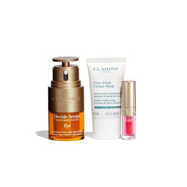 SET CLARINS DOUBLE SERUM EYE COLLECTION HOLIDAY - 2