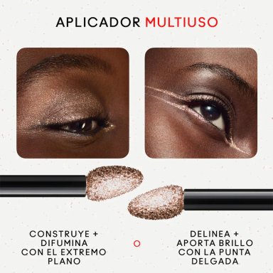 SOMBRA DE OJOS LÍQUIDA MAC TONO NOT SCARED TO SPARKLE - 3
