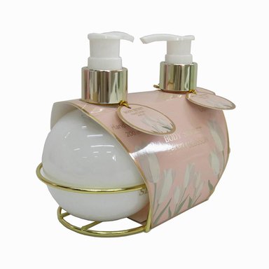 SET TRATAMIENTO BODY SECRET DUO FLORES TULIPANES 200ML+200ML - 3