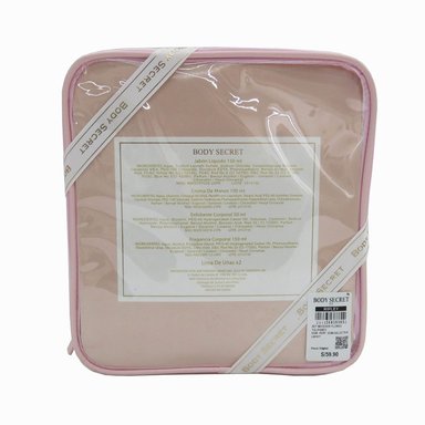 SET CUIDADO PERSONAL BODY SECRET FLORES TULIPANES 150ML+150ML+50ML+100ML - 3