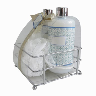 SET DUCHA BODY SECRET TRIO SANTORINI 300M+300ML - 3