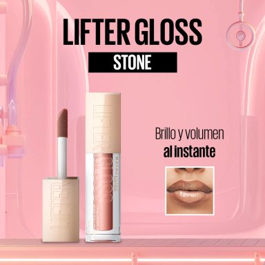 SET LIP COMBO MAYBELLINE DE NICOLE LABIAL VINYL INK FEARLESS + LABIAL LIFTER GLOSS STONE - 7
