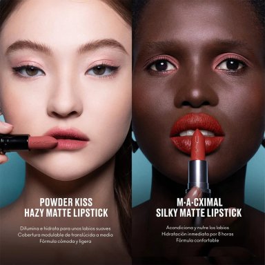 LABIAL MAC POWDER KISS HAZY MATTE MOVING ON UP - 5