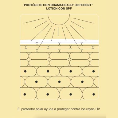 BLOQUEADOR SOLAR PARA ROSTRO DRAMATICALLY DIFFERENT MOISTURIZING LOTION + SPF 50 - 4