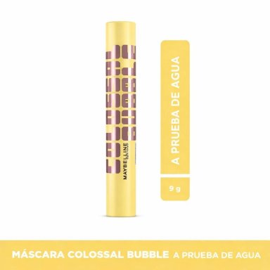 MÁSCARA DE PESTAÑAS MAYBELLINE COLOSSAL BUBBLE VERY BLACK - 6