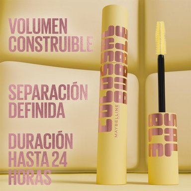 MÁSCARA DE PESTAÑAS LAVABLE MAYBELLINE COLOSSAL BUBBLE VERY BLACK - 4