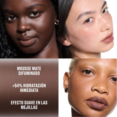 MOUSSE PARA LABIOS Y MEJILLAS MAC POWDER KISS CHESNUT - 2