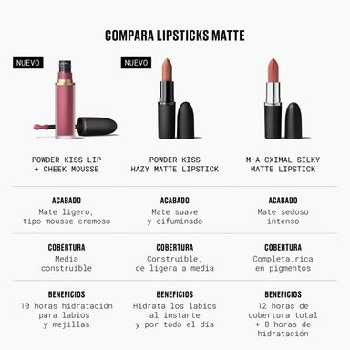 MOUSSE PARA LABIOS Y MEJILLAS MAC POWDER KISS PRETTY PLEATS - 4