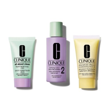 SET DE 3 PASOS CLINIQUE PARA PIEL MIXTA SECA - 2