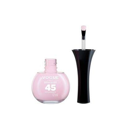 PACK VOGUE: ESMALTE SECADO RÁPIDO AMO-ROSA + BRILLO - 3