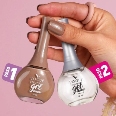 PACK VOGUE: ESMALTE GEL TONO TRIUNFO  + BRILLO DIAMANTE - 2