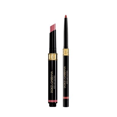 SET LABIAL DOLCE&GABBANA KISS MY GLOSS! BRILLO Y DELINEADOR LABIAL 02 GIGGLE - 2