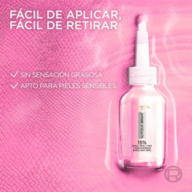 PEELING GLYCOLIC BRIGHT ANTI-MACHAS L`OREAL - 2