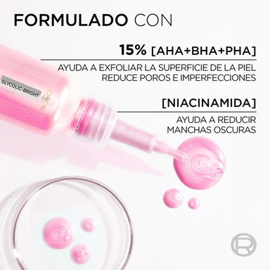 PEELING GLYCOLIC BRIGHT ANTI-MACHAS L`OREAL - 3
