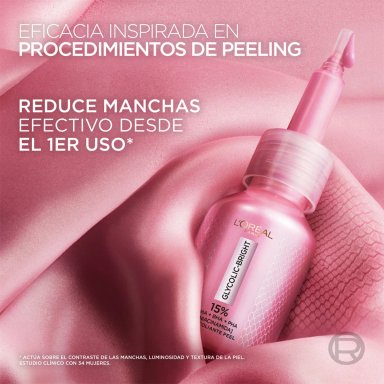 PEELING GLYCOLIC BRIGHT ANTI-MACHAS L`OREAL - 5