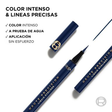 DELINEADOR DE OJOS L`OREAL HAUTE PRECISION BLUE SUEDE 030 - 2