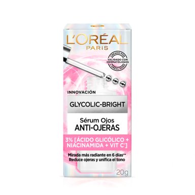 PACK L'ORÉAL SÉRUM ROSTRO + SÉRUM OJOS GLYCOLIC BRIGHT - 2