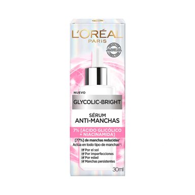 PACK L'ORÉAL SÉRUM ROSTRO + SÉRUM OJOS GLYCOLIC BRIGHT - 4