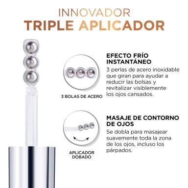 PACK L'ORÉAL SÉRUM ROSTRO + SÉRUM OJOS GLYCOLIC BRIGHT - 6