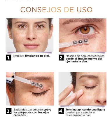 PACK L'ORÉAL SÉRUM ROSTRO + SÉRUM OJOS GLYCOLIC BRIGHT - 7