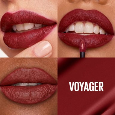 TRIO MAYBELLINE MATTE INK AMAZONIAN + VOYAGER + RULER - 6