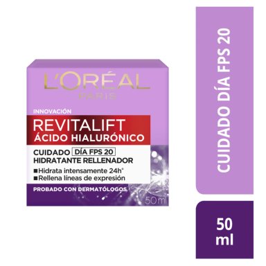 SET RUTINA RETINOL LOREAL PARIS SERUM RETINOL + CREMA DIA REVITALIFT HIALURO + LIMPIADOR RETINOL - 7