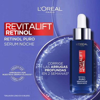 SET TRIO SERUMS LOREAL PARIS RETINOL + SERUM REVITALIFT AH + SERUM REVITALIFT OJOS - 8