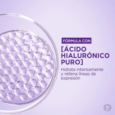 SET RUTINA HIDRATANTE HIALURÓNICO LOREAL PARIS SERUM REVITALIFT AH + CREMA REVITALIFT DIA + GEL REVITALIFT AH - 4