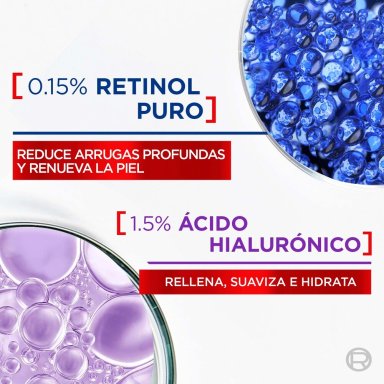 DUO SERUM LOREAL PARIS REVITALIFT AH + SERUM RETINOL - 3
