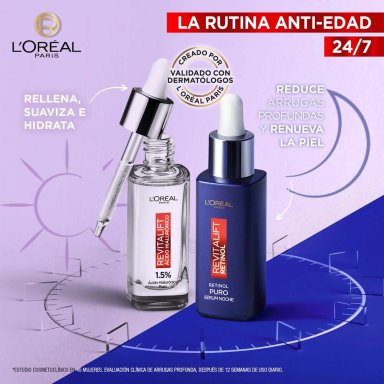 DUO SERUM LOREAL PARIS REVITALIFT AH + SERUM RETINOL - 4
