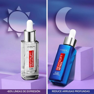DUO SERUM LOREAL PARIS REVITALIFT AH + SERUM RETINOL - 8