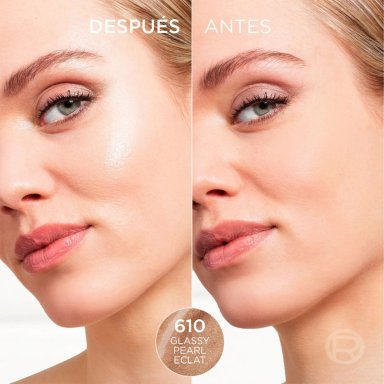 ILUMINADOR LOREAL PARIS LUMI LE GLASS STICK GLASSY PEARL ECLAT - 5