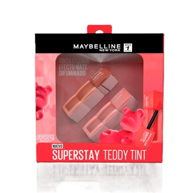 PACK LABIALES MAYBELLINE DUO TEDDY TINT - 1