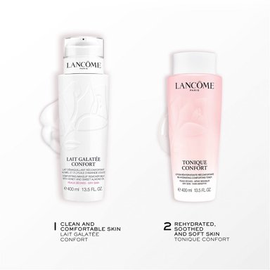 SET TRATAMIENTO LANCOME CONFORT CLEANSERS: LAIT GALATÉE CONFORT 400ML+TONIQUE CONFORT 400ML - 2
