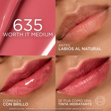 LABIAL LOREAL HYALURON TINT WORTH IT MEDIUM - 3