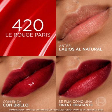 LABIAL LOREAL HYALURON TINT LE ROUGE PARIS - 3