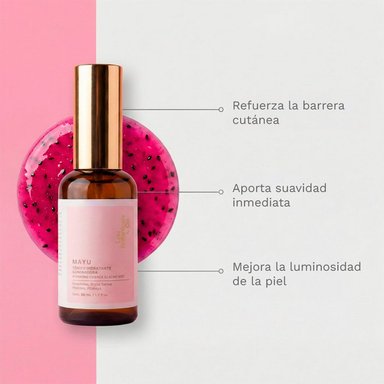 TONICO HIDRATANTE ILUMINADOR LOU BOTANICALS MAYU 50ML - 2