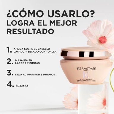 KERASTASE GLOSS CREAM MASCARILLA 200ML - 5