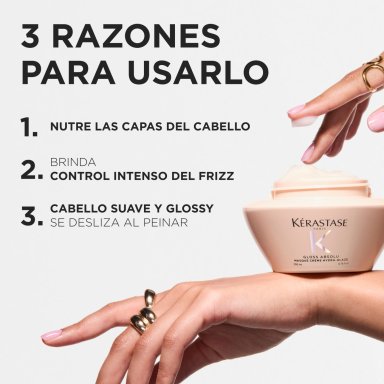 KERASTASE GLOSS CREAM MASCARILLA 200ML - 6