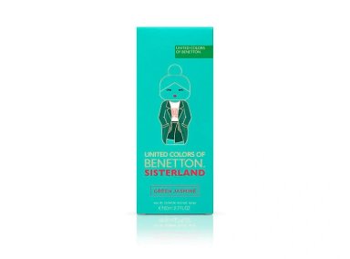 PERFUME BENETTON SISTERLAND GREEN JASMINE MUJER EDT 80 ML - 3