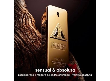 PERFUME RABANNE 1 MILLION ELIXIR INTENSE PARA HOMBRE 100 ML - 4