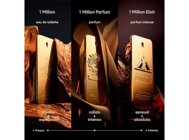 PERFUME RABANNE 1 MILLION ELIXIR INTENSE PARA HOMBRE 100 ML - 7
